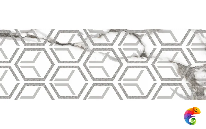 Декор 24,2*70 ROYAL ORION BIANCO