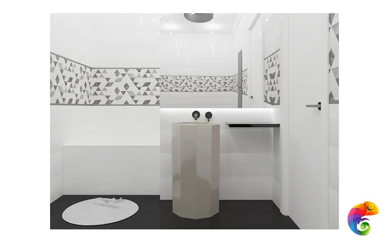 Декор 25.1*70.9 MAGICA BLANCO