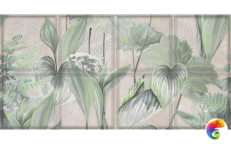 Панно 63.0*63.0 MAIOLICA CREMA (2 шт)