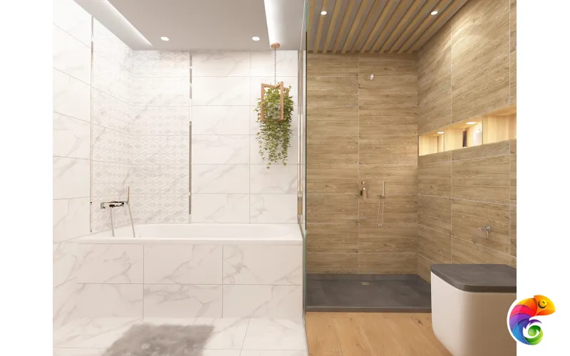 Плитка 31.5*63 CALACATTA BRICKS REL. 33