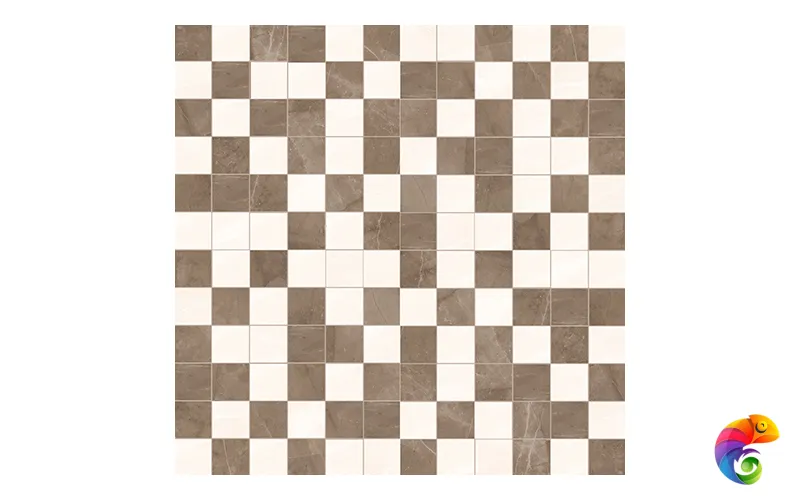 Мозаика 29.4*29.4 AMANI AVORIO/MARRON