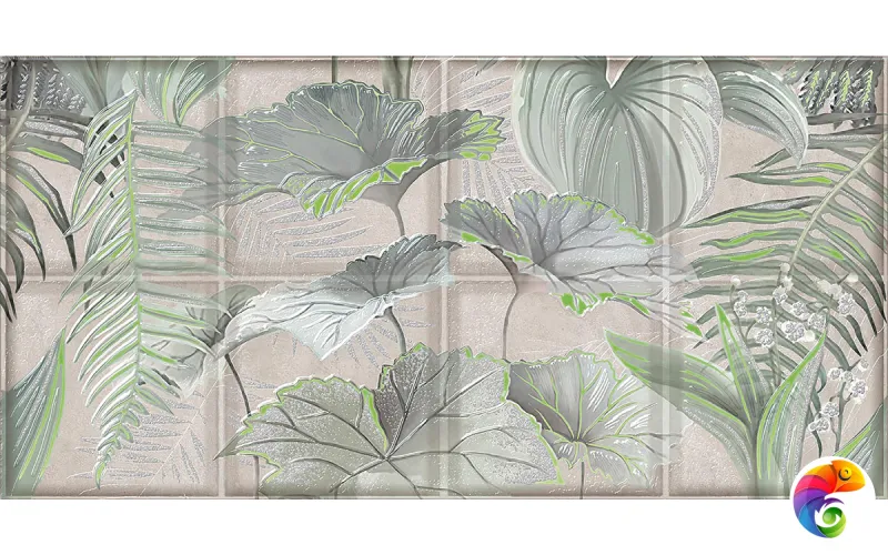 Панно 63.0*63.0 MAIOLICA CREMA (2 шт)