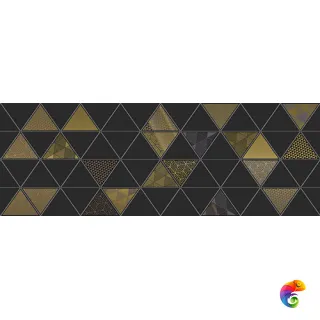 Декор 25.1*70.9 MAGICA NERO