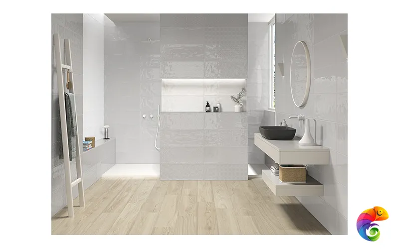 Rev. Decor diverso rosa slimrect pri