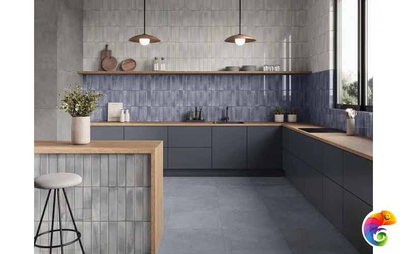 P.E. Pursue blue mt rect. 60x120