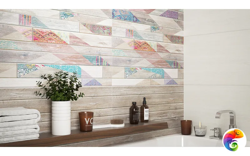 Декор 31,5*63 SHABBY CHEVRON 6 шт 1с