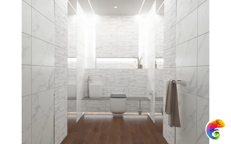 Плитка 31.5*63 CALACATTA BRICKS REL. 33