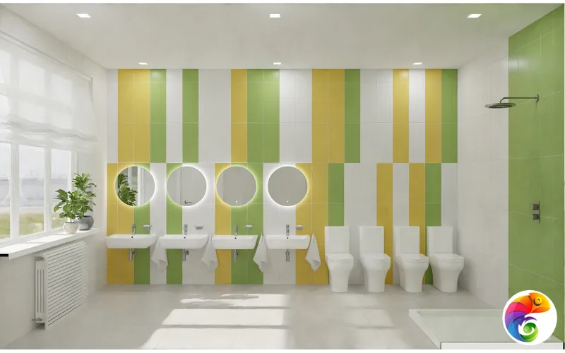 Плитка 20,1*50,5 ПАЛИТРА ЖЕЛТАЯ 77,76 кв.м 1с