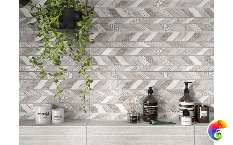 Декор 31,5*63 SHABBY CHEVRON 6 шт 1с