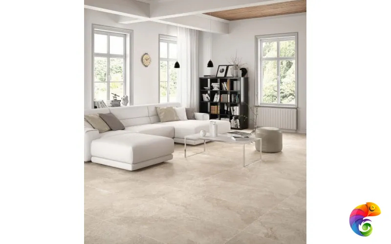 P.E.Inout Rockstone beige MT 100x100 Rect.