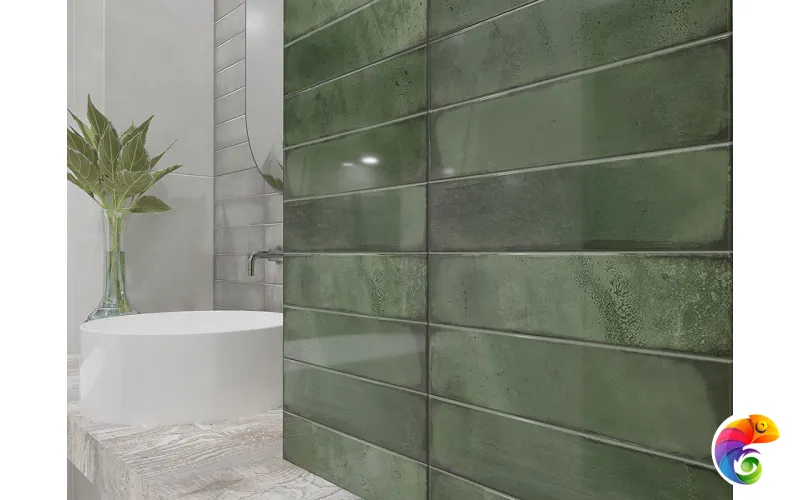 Плитка 31,5*63 BRICKS GREEN  52,47кв.м 1с