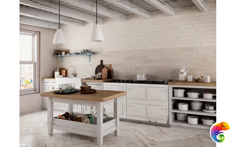 Rev. Deco bricktrend almond