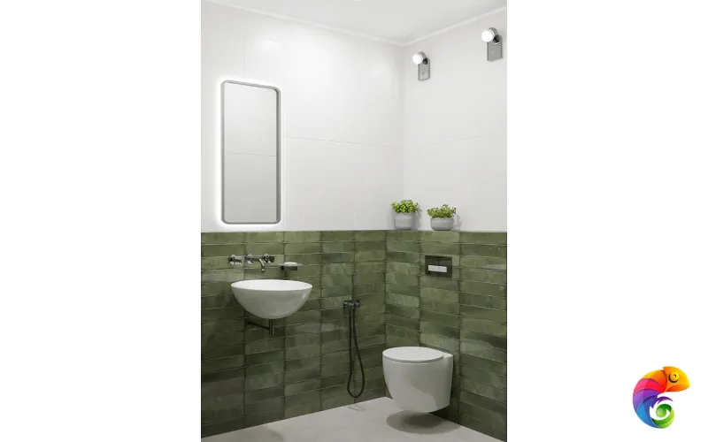 Плитка 31,5*63 BRICKS GREEN  52,47кв.м 1с