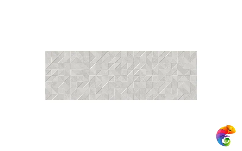 Rev. Origami gris 25x75