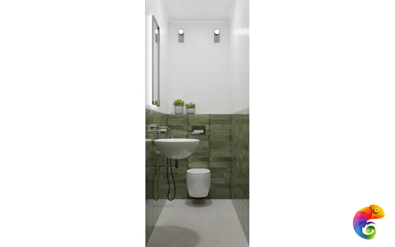 Плитка 31,5*63 BRICKS GREEN  52,47кв.м 1с