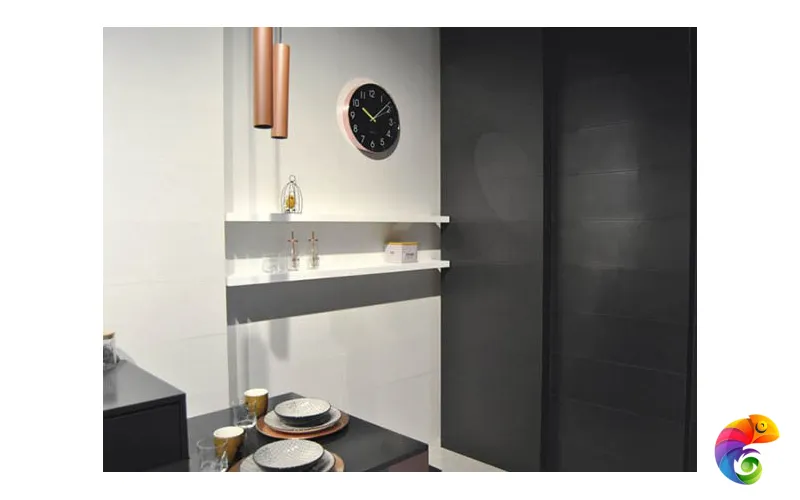 Rev. Deco silextile lap. taupe rect. 25x75