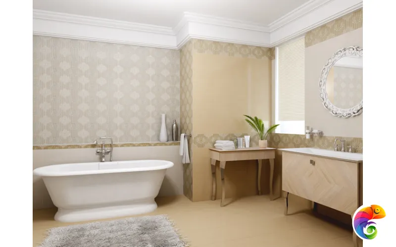 Плитка 20.1*50.5 VICTORIA DAMASCO BIANCA 1c