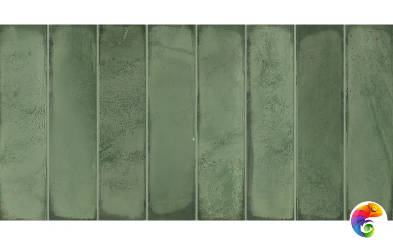 Плитка 31,5*63 BRICKS GREEN  52,47кв.м 1с