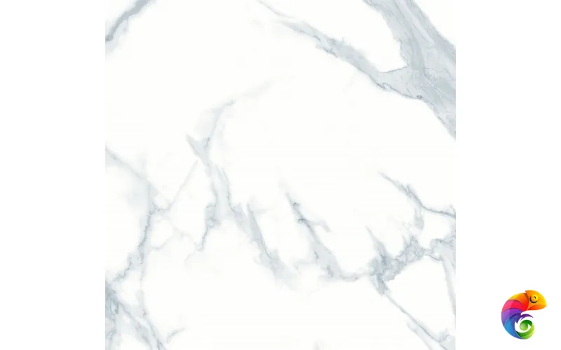 P.E.Purity white sat. rect. 100x100