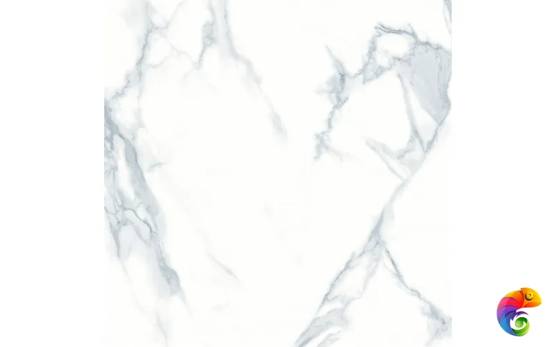P.E.Purity white sat. rect. 100x100