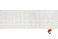 Rev. Gravel square white 40x120