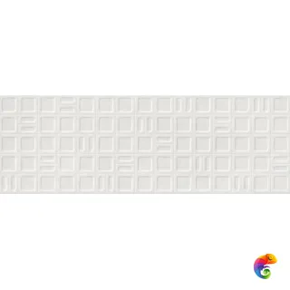 Rev. Gravel square white 40x120