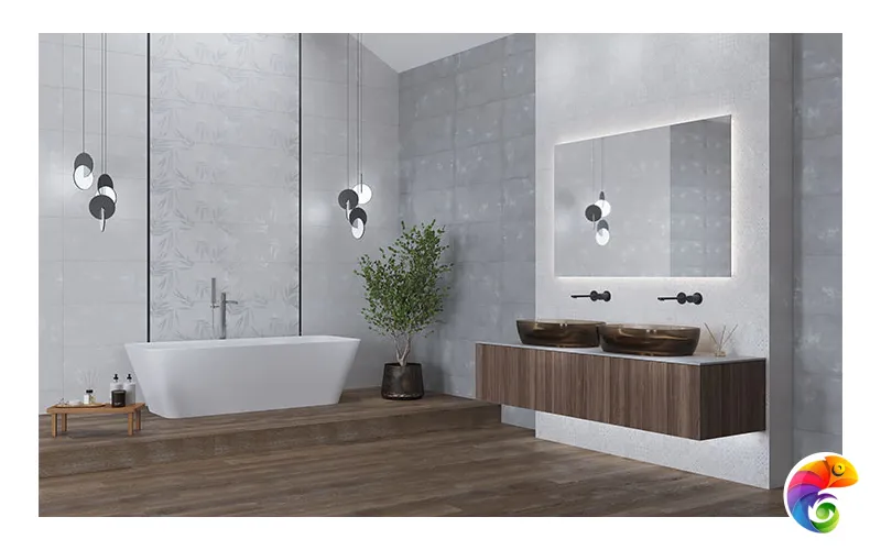Декор 31.5*63 Luce Damasco Perla