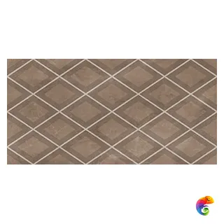 Декор 31.5*63 CLASSICO AMANI ROMBI MARRON 1c