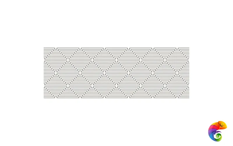 Декор 25.1*70.9 SENSE CREMA MEANDRO