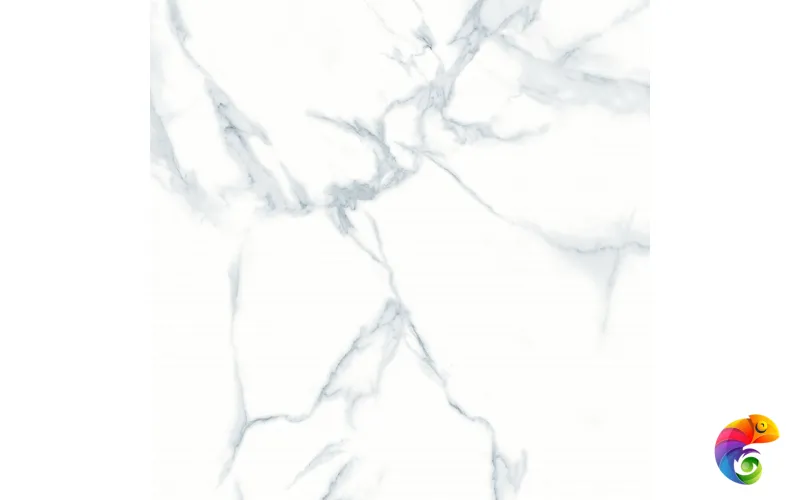 P.E.Purity white sat. rect. 100x100