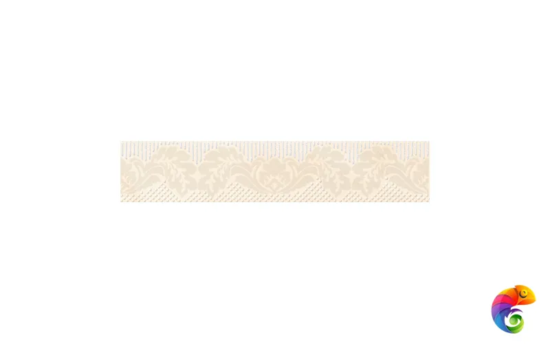 Бордюр 31.5*6.2 CLASSICO ONICE CREMA 1c