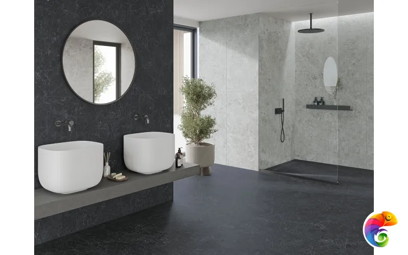 P.E. 3DB CHARISMA BLACK MT 60X120 RECT