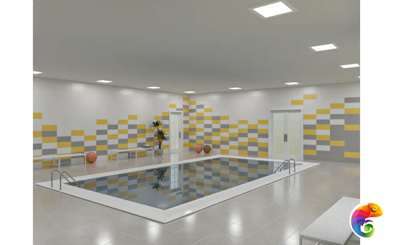 Плитка 20,1*50,5 ПАЛИТРА ЖЕЛТАЯ SM 77,76 кв.м 1с