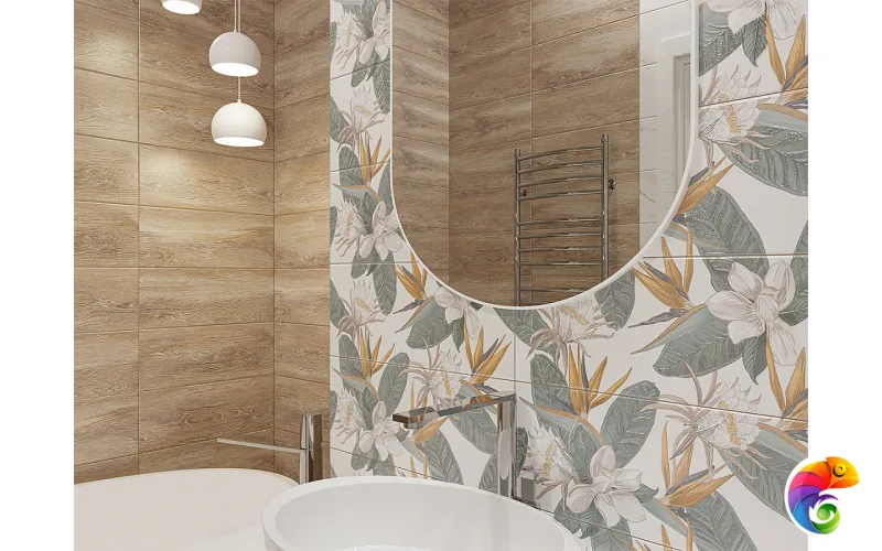 Панно 50,5*40,2 STRELITZIA (2 шт) - 6 комл 1с