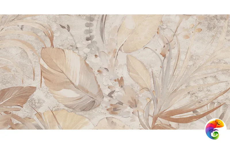 Pav. Decorado lily soft ivory 60x120