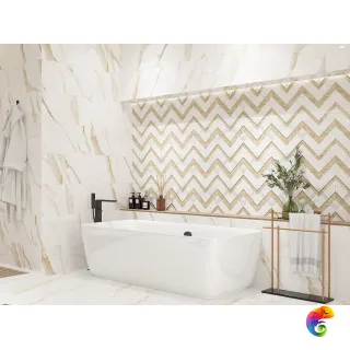 Керамогранит R 60*60 CALACATTA ROYAL 46,08 кв.м 1с