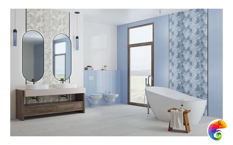 Декор 31.5*63 COLORES GEOMETRICO MARE