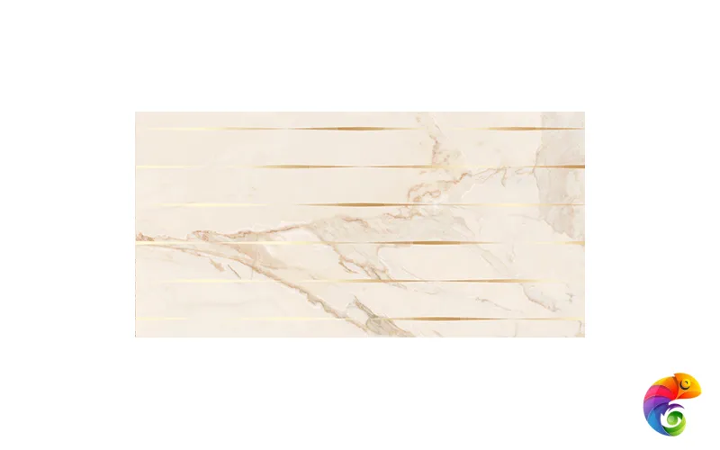 Декор 31.5*63 CALACATTA GOLD LINEA