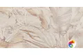 Pav. Decorado lily soft ivory 60x120