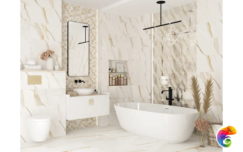 Керамогранит R 60*60 CALACATTA ROYAL 46,08 кв.м 1с