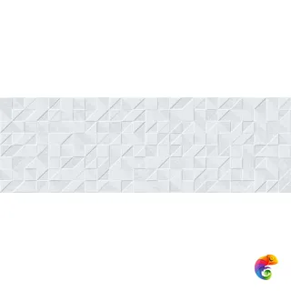 Rev. Origami blanco 25x75