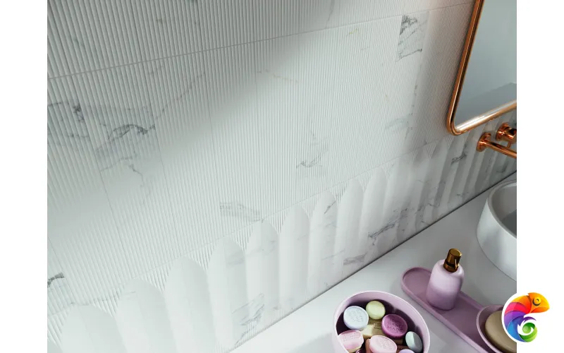 Calacata lineal 7,5x30