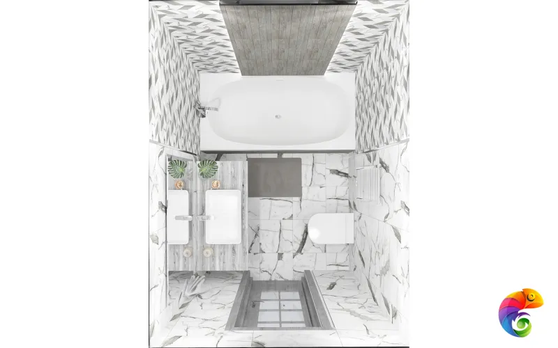 Бордюр 63*7.5 ARABESCATO BIANCO