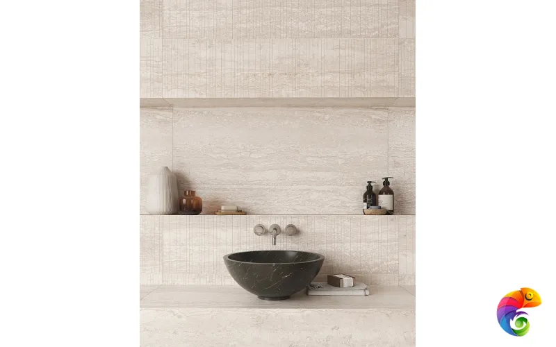 Pav. Tivoli soft kiddle ivory 60x120