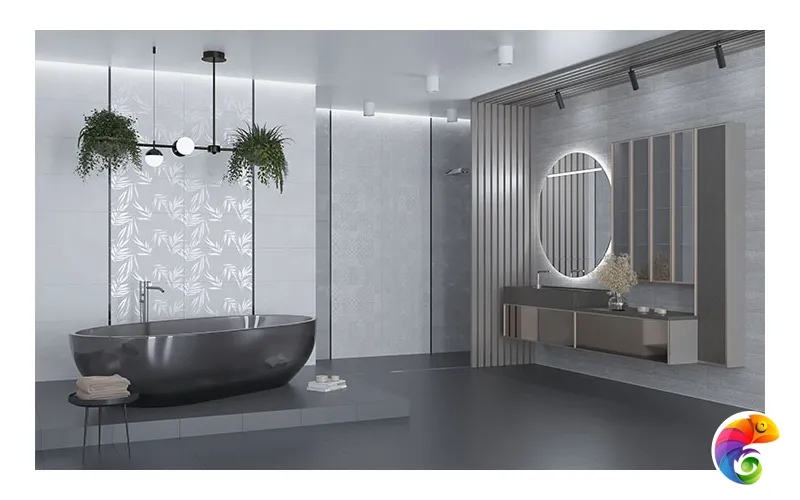 Декор 31.5*63 Luce Damasco Perla/Silver