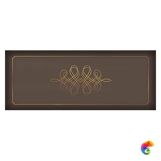 Декор 50.5*20.1 ELISSA MARRONE BELLO 1c