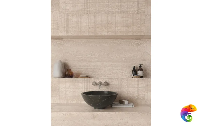 Pav. Tivoli soft kiddle ivory 60x120
