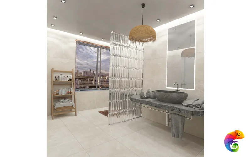 Керамогранит CEMENT WHITE 60x120 Mat