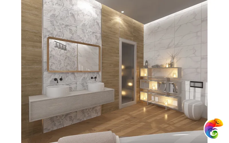 Плитка 31.5*63 CALACATTA BIANCO 49