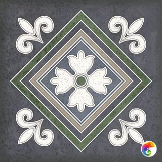 Плитка SMALTO DECOR 2 BLU 15*15